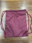 Maroon Drawstring Bag