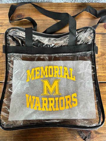 Memorial Clear Tote Bag