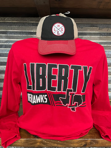 Clearance- Liberty (Gameday) L/S Tee