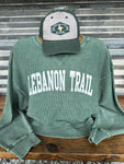 Lebanon Trail (Cropped) Corded Crewneck