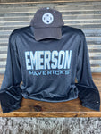 Clearance- Emerson (Large Block) Badger L/S Dryfit Tee