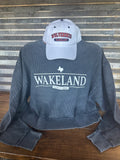 Wakeland Cropped Corded Crewneck