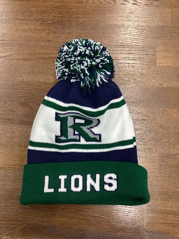 Reedy Knit In Custom Pom Beanie