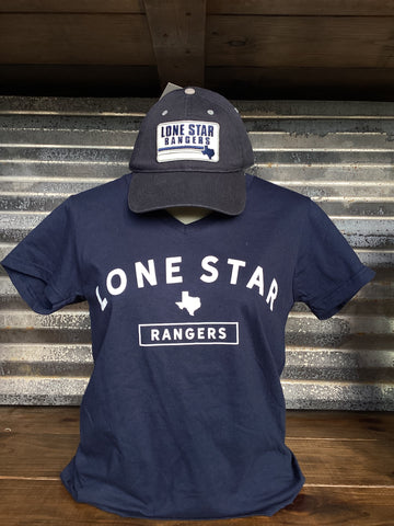 Lone Star Garments- Ladies V-Neck S/S Tee