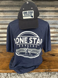 Clearance- Lone Star (Moon) Triblend S/S Tee