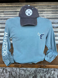 Clearance- Emerson (Texas Back) Comfort Colors L/S Tee