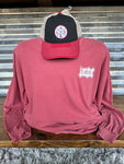 Clearance- Liberty (Texas Back) Comfort Colors L/S Tee